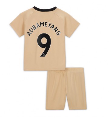 Chelsea Aubameyang #9 babykläder Tredje Tröja barn 2022-23 Korta ärmar (+ Korta byxor)